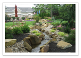 Outdoor Water Feature Installation