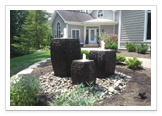 Outdoor Water Feature Installation